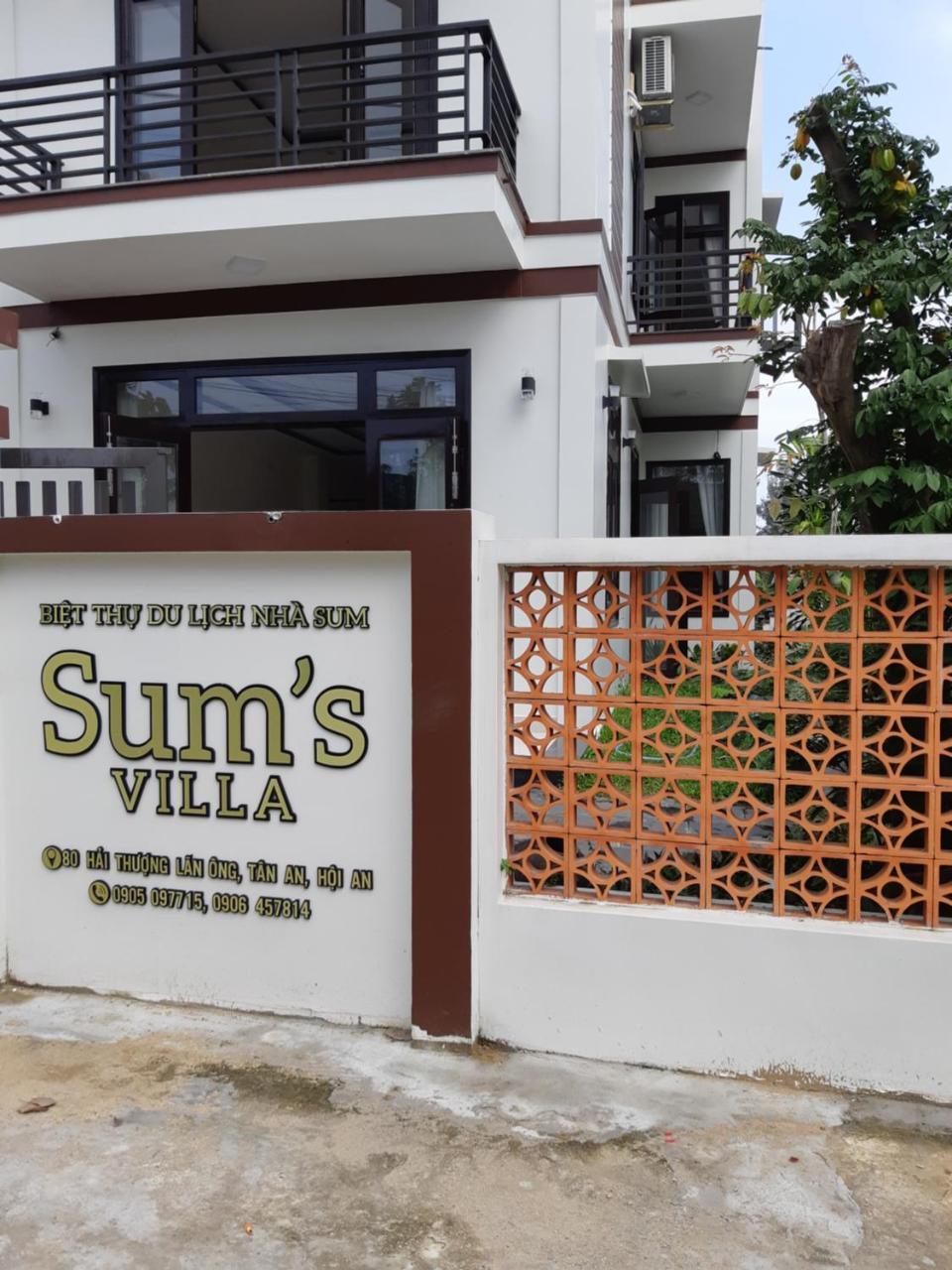 Sum Villa Hoi An An Bàn Exteriör bild